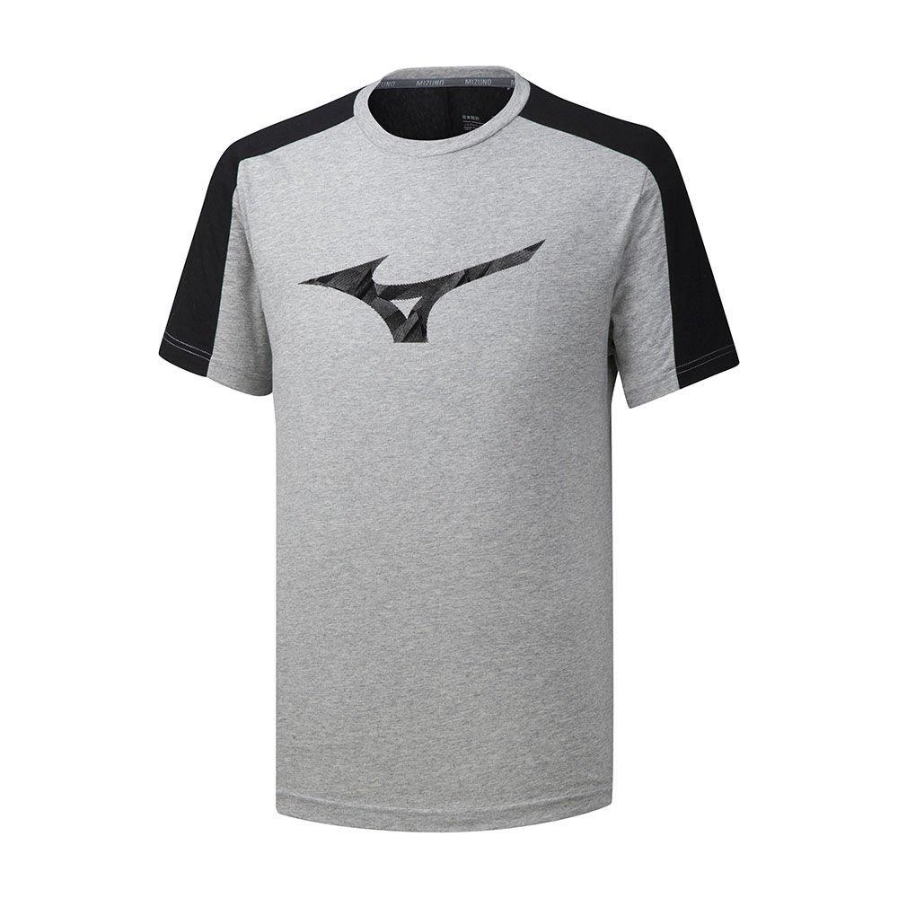 Mizuno Men's T-Shirts Heritage Grey/Black - JMAGUWK-05